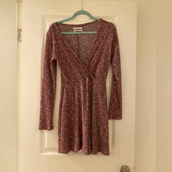 urban outfitters knitted dress UO Gigi Textured Knit Mini Dress